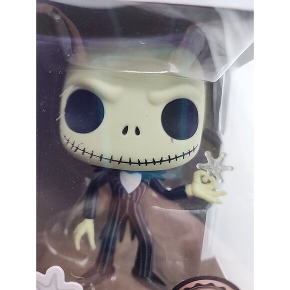 Funko Pop! Disney NBC Jack Skellington w/Snowflake #114 Exclusive With Protector - Picture 2 of 6